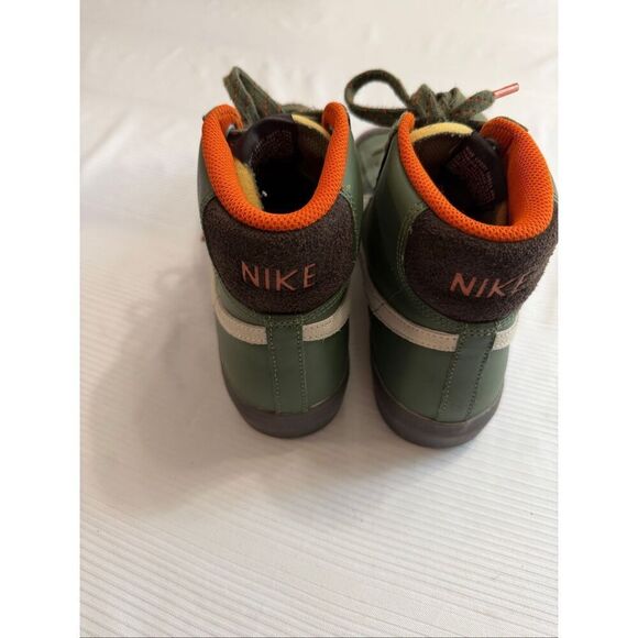 Nike Blazer Mid 77 Vintage Army Olive Orange White DZ5176-300 Mens 8 Women’s 9.5 main image 7